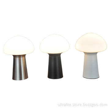 INS -Stil kleine Schreibtisch Lampe Schlafzimmer Pilzform LED Night Light Tischbeleuchtung